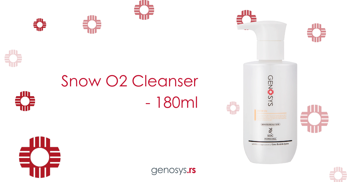 Snow O2 Cleanser - 180ml | Genosys Srbija